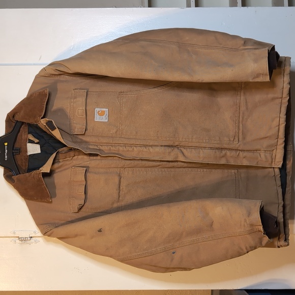 Carhartt Other - Vint. '89 Carhartt 100 Year Anniv. CO196 Collared Duck Coat mens XLT (44 Chest)